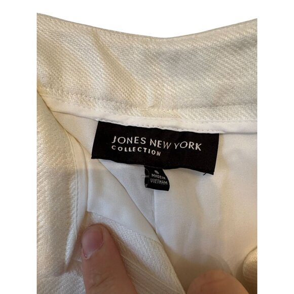 Jones New York Womens Slim Fit Linen Pants Size 6 - Picture 2 of 6